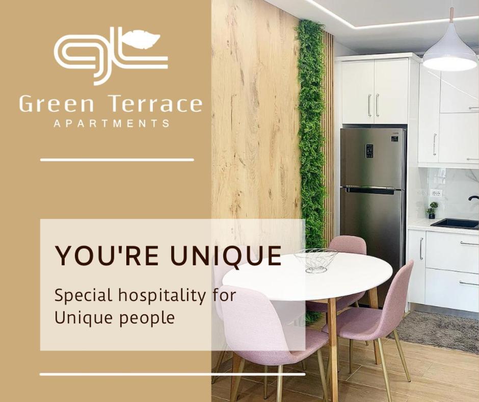 Green Terrace Apartment 4 Tirana Bagian luar foto